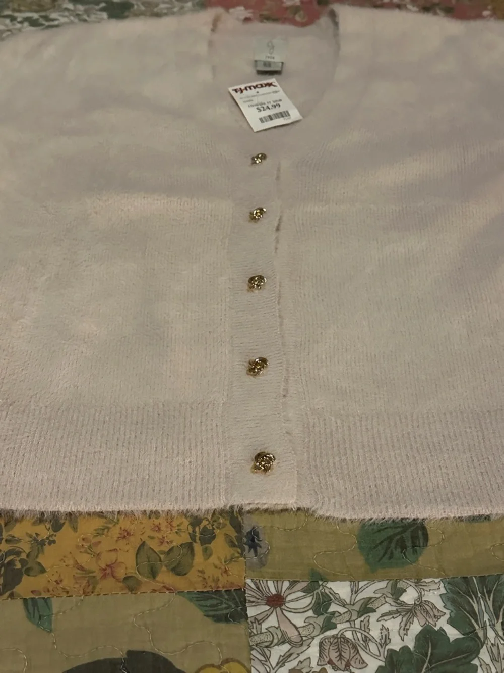 Joie soft fuzzy cardigan. NWT. XL - Picture 6 of 8